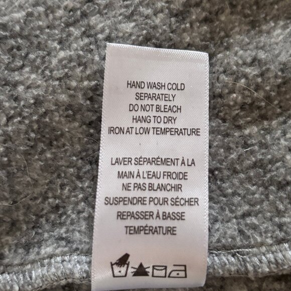 Ricki's Open Front Fleece Knit Blazer in Gray Mix - Picture 7 of 8